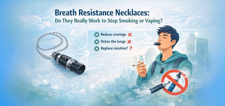 Breath Resistance Necklaces: Do They Really Work to Stop Smoking or Vaping?