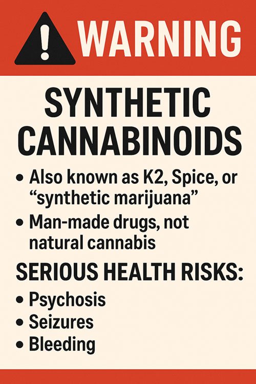 warning synthetic cannabinoids serious health rinks