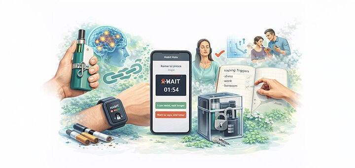 Habit-Based Tools Like Habit Halo and the Role of Behavioral Design in Quitting Vaping