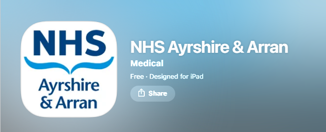 NHS Ayrshire & Arran’s APP