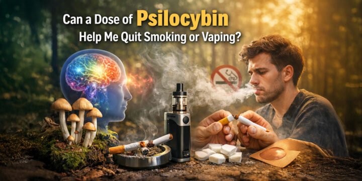 Can a Dose of Psilocybin Help Me Quit Smoking or Vaping?