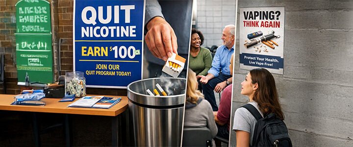 Quit Nicotine, Earn $100: States Test New Incentive Programs to Reduce Smoking and Vaping.