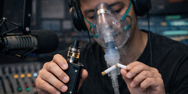 Popular Radio DJ Vows to Quit Vaping After Frightening On-Air Breathing Scare