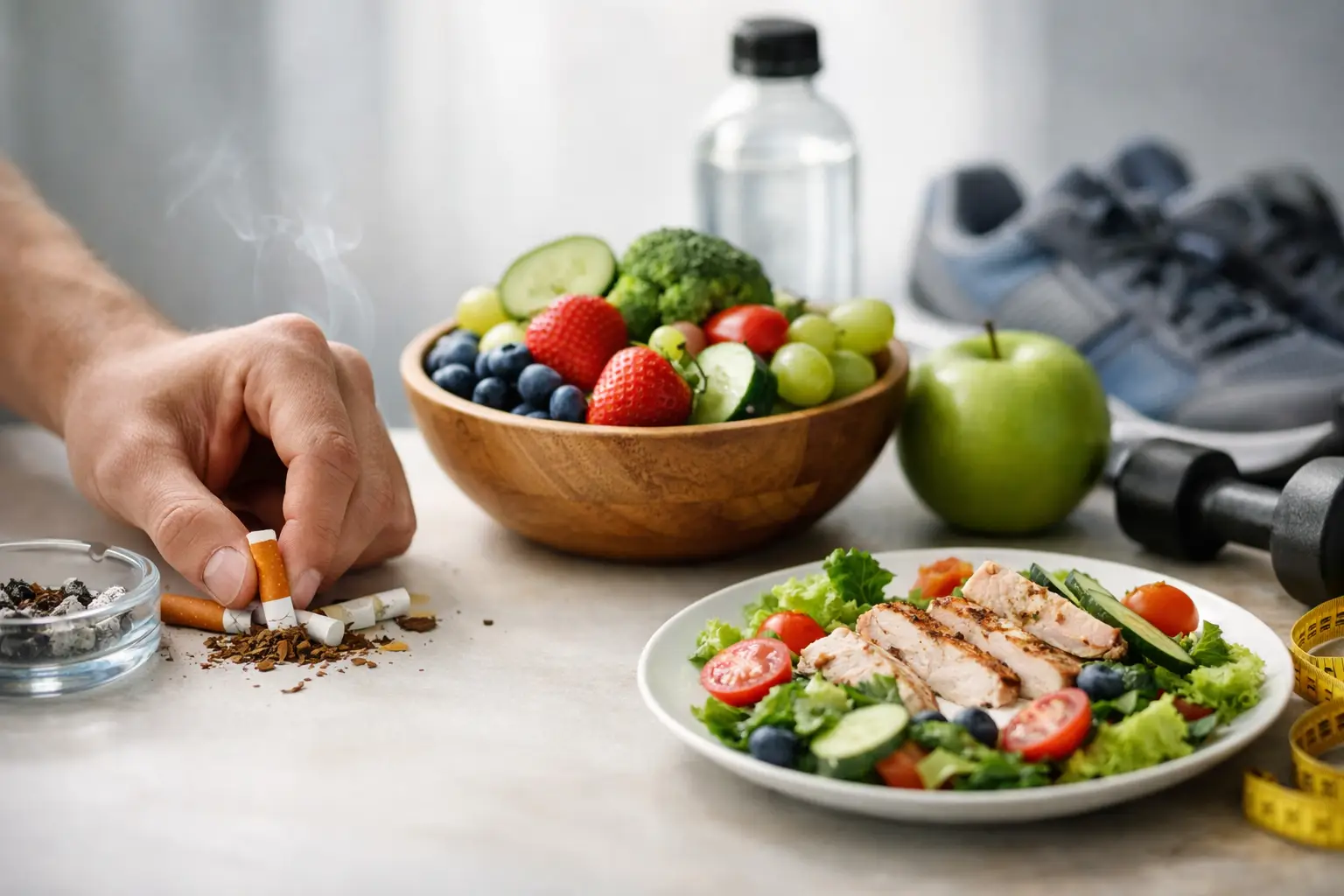 How to Quit Smoking Without Weight Gain