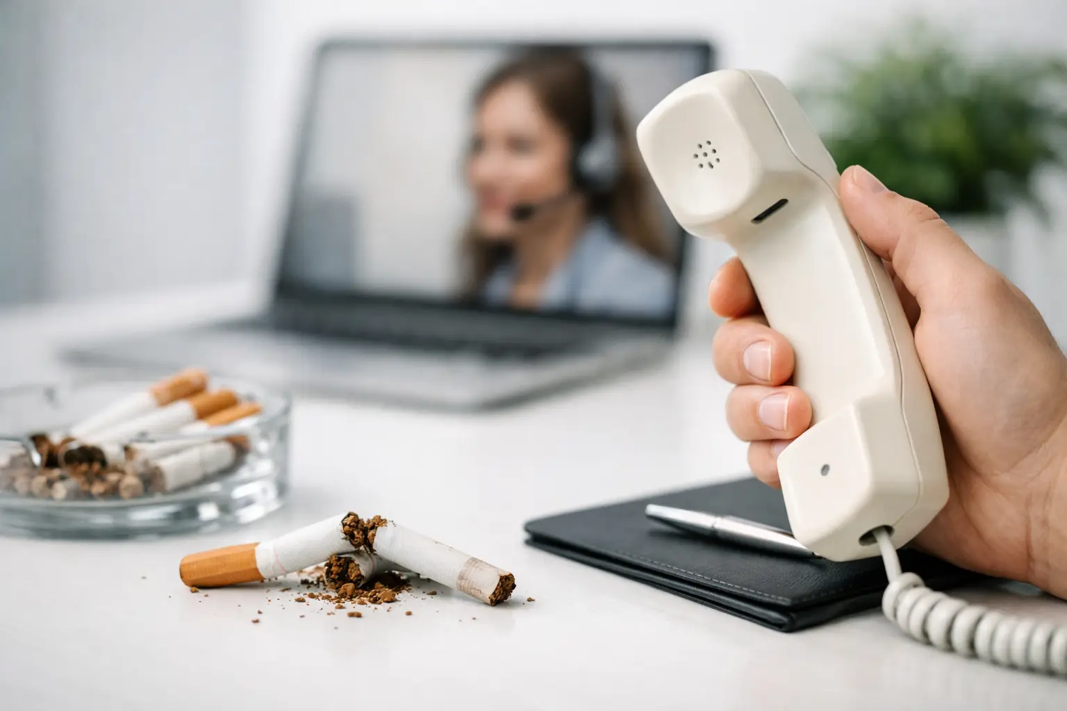 Quit Smoking Hotline Number: What to Expect
