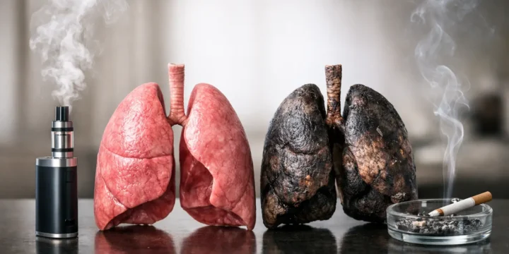 Vaping vs Smoking Lungs: What Changes?