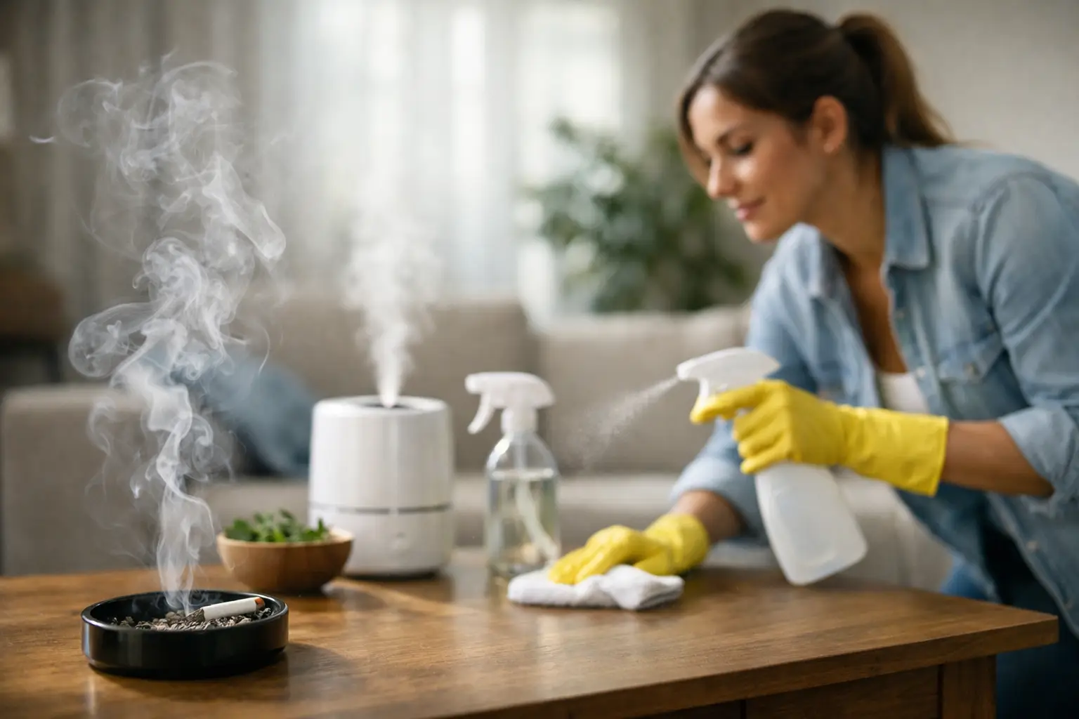 How to Get Smoke Smell Out of Your House Fast